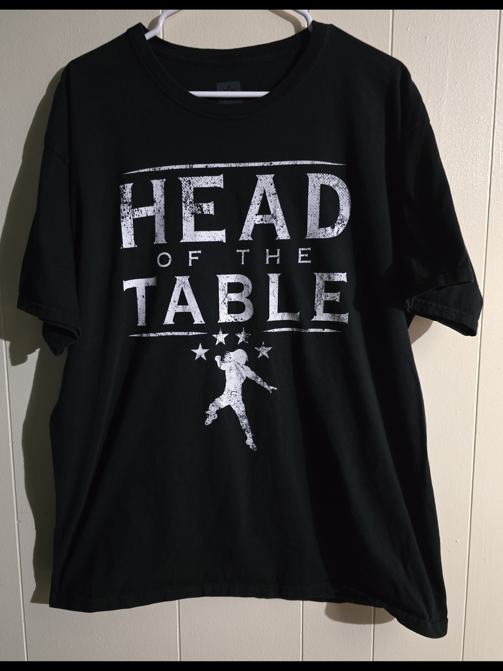 Used, Excellent Condition, Vintage Distressed Style, WWE Roman Reigns, Mens XL